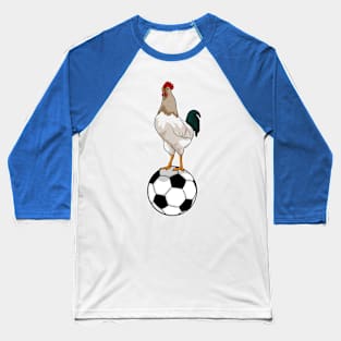 Rooster Soccer player Soccer Baseball T-Shirt